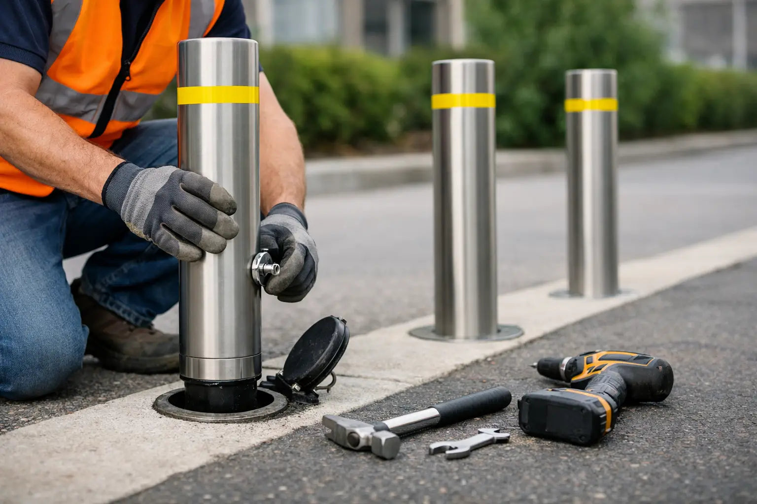 How to Install Removable Bollards Correctly