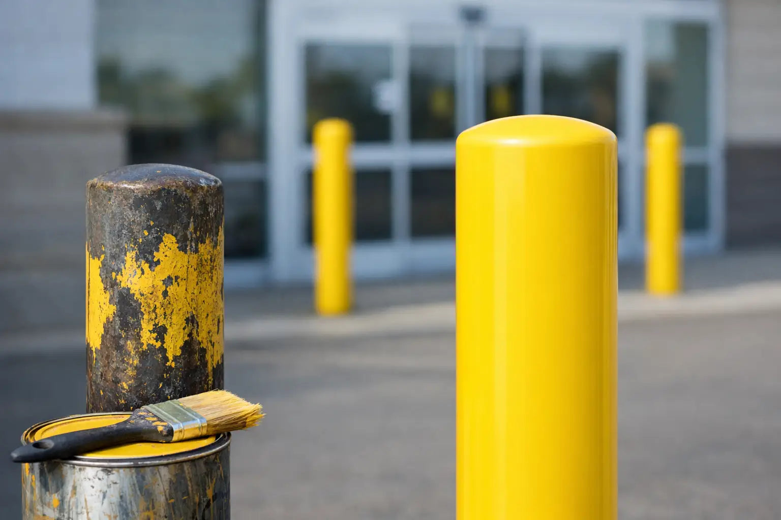 Bollard Cover No More Paint Needed