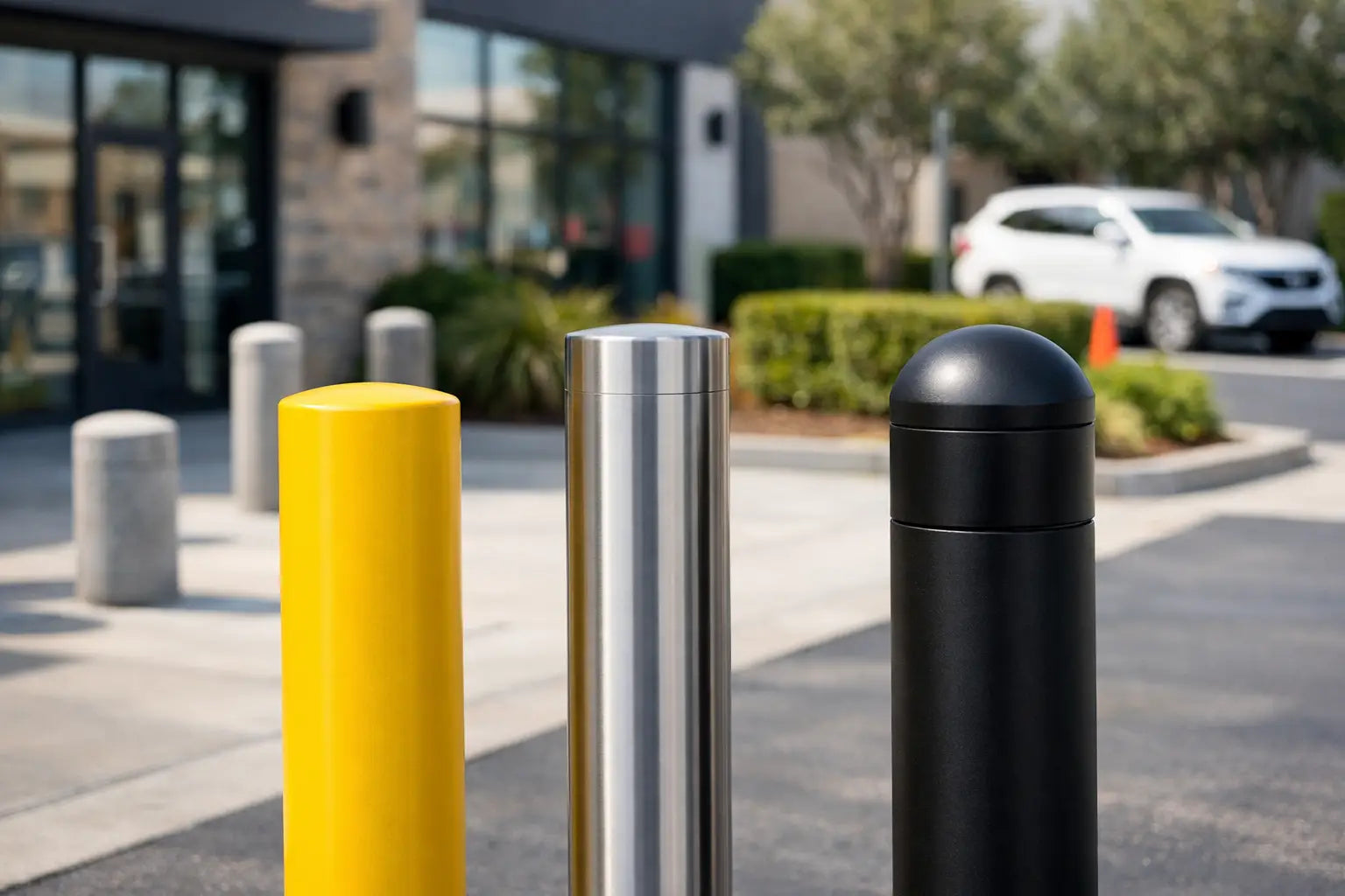 Commercial Bollard Selection Guide for Sites