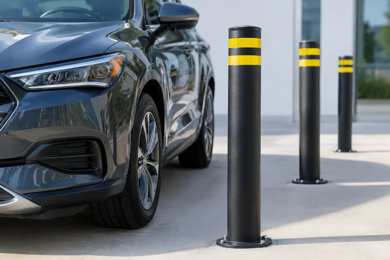 What Bollard Height Prevents Damage to Vehicles?