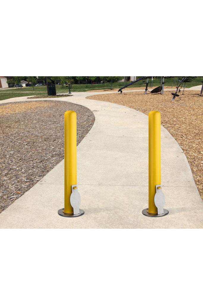 Removable Pad Locking Bollard