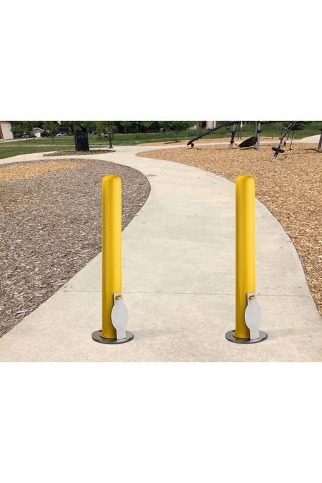Removable Pad Locking Bollard