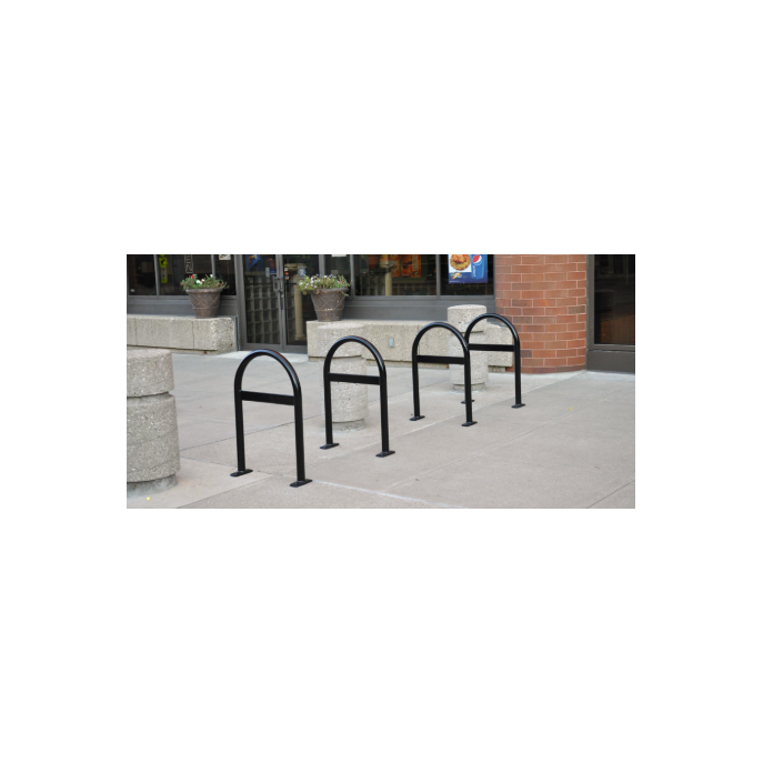Horseshoe Bike Rack – Commercial Urban Bicycle Rack Canada