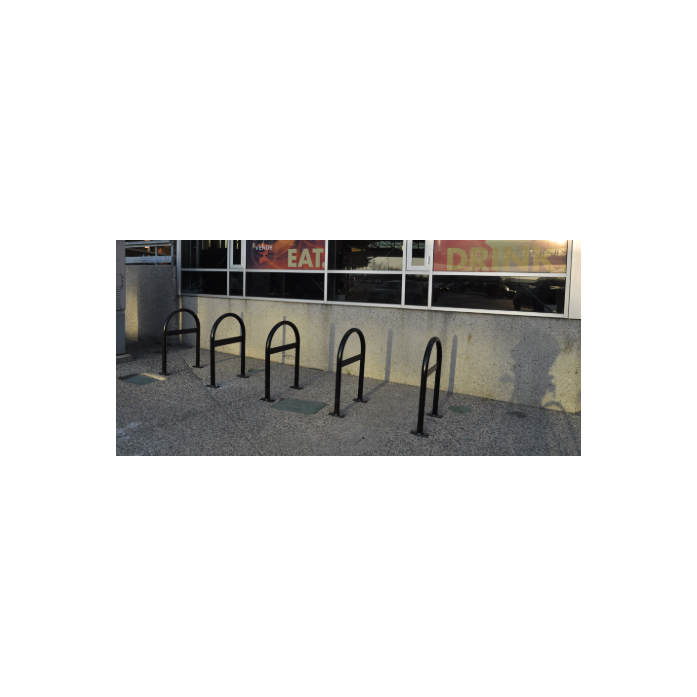 Horseshoe Bike Rack – Commercial Urban Bicycle Rack Canada