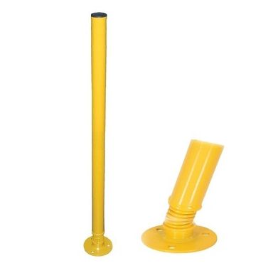 Flexible Spring Bollard 2 1/2" x 42" – Impact Resistant Safety Bollard Canada