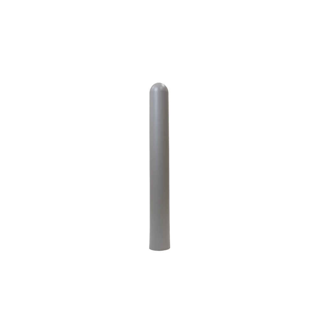 4.5" x 52" PEHD jaune <tc>Couvre-Bollard</tc> - Dôme