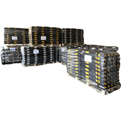BULK (25) Parking Rubber Curb 6'
