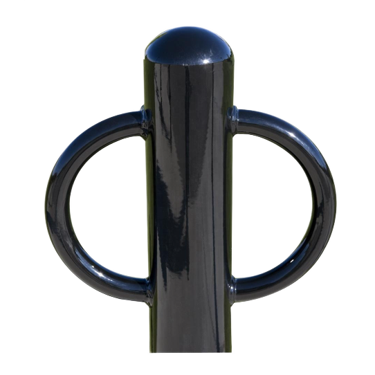 Compact Bike Rack with small Hook – Urban Commercial Bicycle Rack