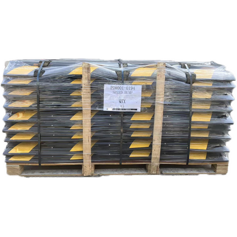 Bulk (25)  Rubber Speed Bump 6' x 2''