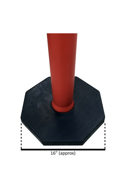 T Top bollard With Base - Bollard Canada