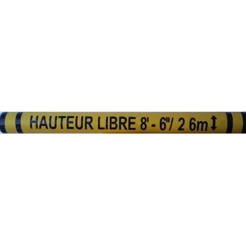 Signalisation de Hauteur - Bollard Canada