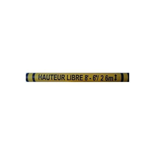 Signalisation de Hauteur - Bollard Canada