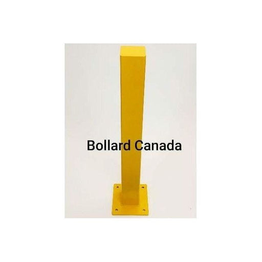 Bollard Acier Carré - Steel square bollard - Bollard Canada