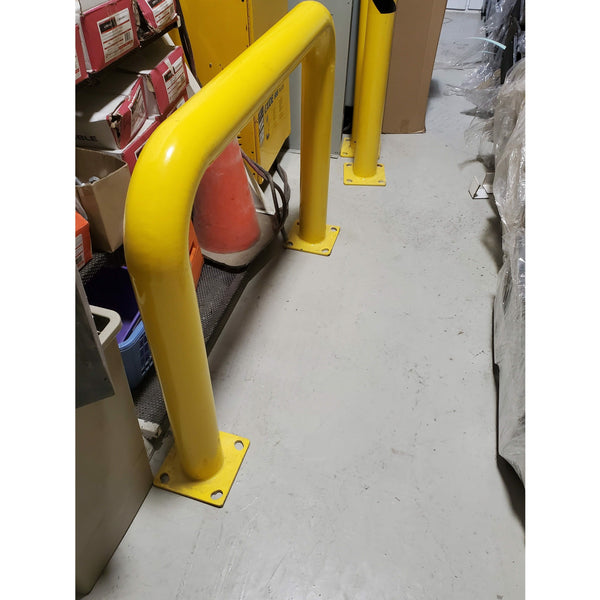 Steel U Shape bollard 4x36