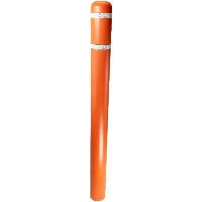 Orange Bollard Cover 7 x 72