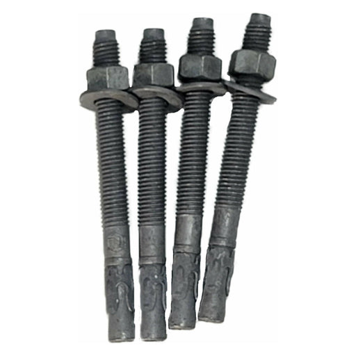 Anchors 1/2" x 6" Galvanized bolts - Bollard Canada