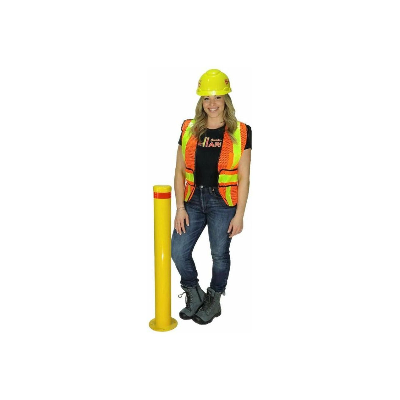 steel bollard 4 x 36 - Bollard Canada