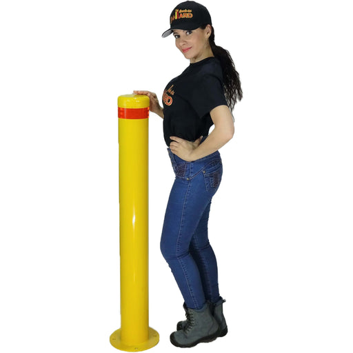 steel bollard 6 x 48 - Bollard Canada