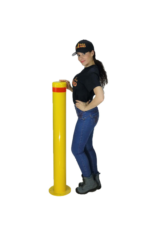 steel bollard 6 x 48 - Bollard Canada