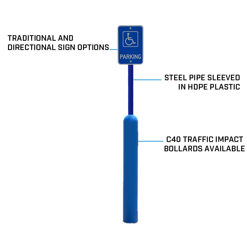 Bollard Sign System