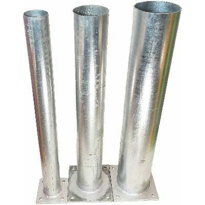 Galvanized bollard - Bollard Canada