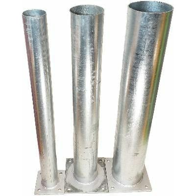 Galvanized bollard