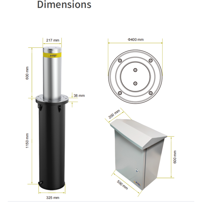 Automatic Hydraulic Bollard K4*