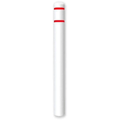 Couvre Bollard 4.5 x 52 - blanche - Bollard Canada