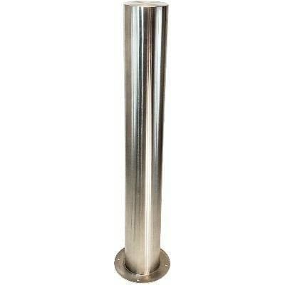 Bollard visé stainless 6 pouces