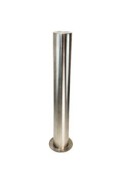 Bollard visé stainless 6 pouces - Bollard Canada