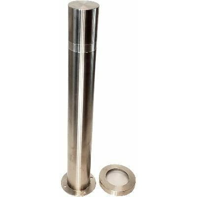 Bollard bold down stainless 4 1/2