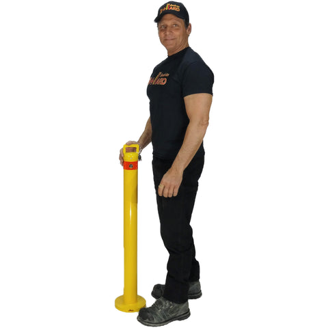 Steel Bollard Bold down removable
