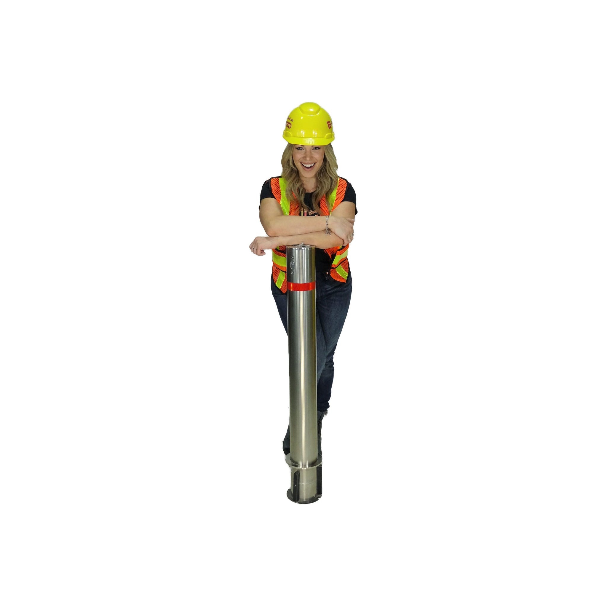 Mobilier urbain <tc>Bollard</tc>  Acier inoxydable amovible