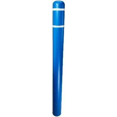 Couvre Bollard 4.5 x 52 - couleur bleue - Bollard Canada