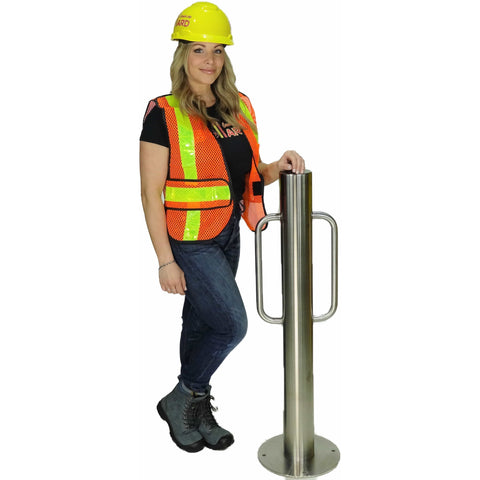  Bollard Bike Stainless - Bollard Canada