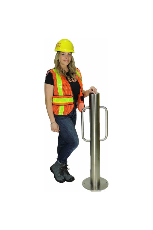  Bollard Bike Stainless - Bollard Canada
