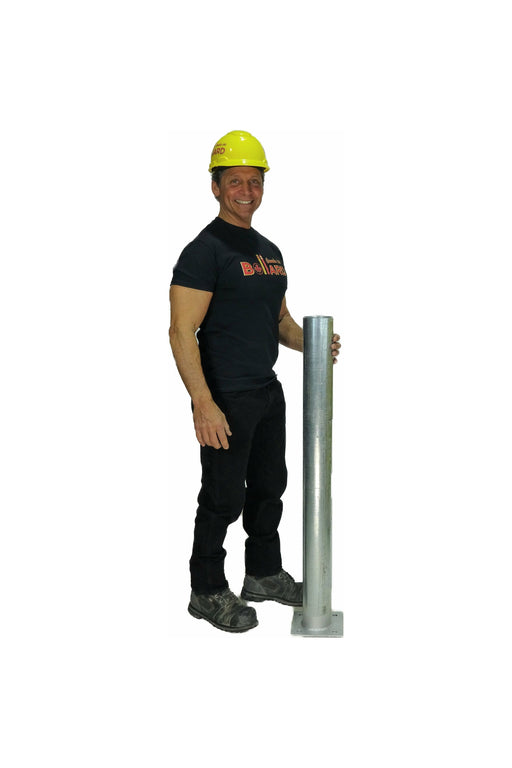 Galvanized bollard - Bollard Canada