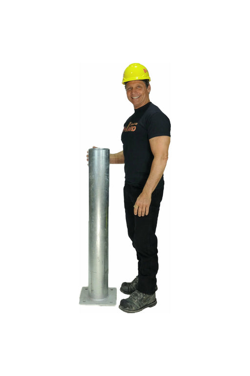 Galvanized bollard - Bollard Canada