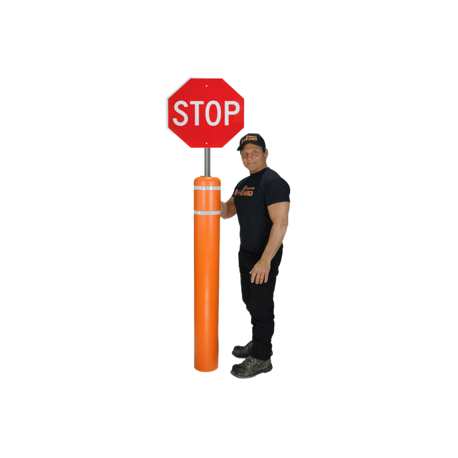 Bollard For Sign