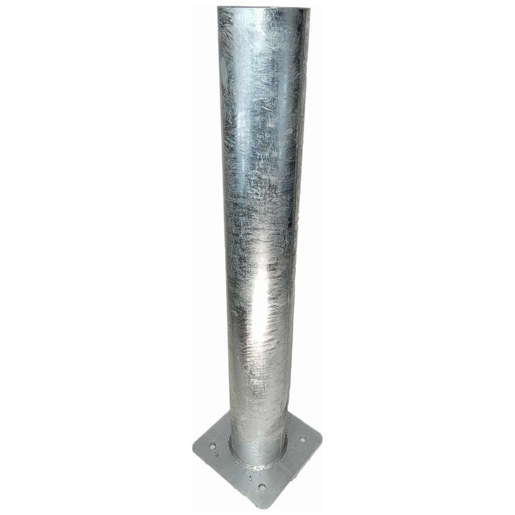 6 5/8 Galvanized Bollard Premium - Bollard Canada