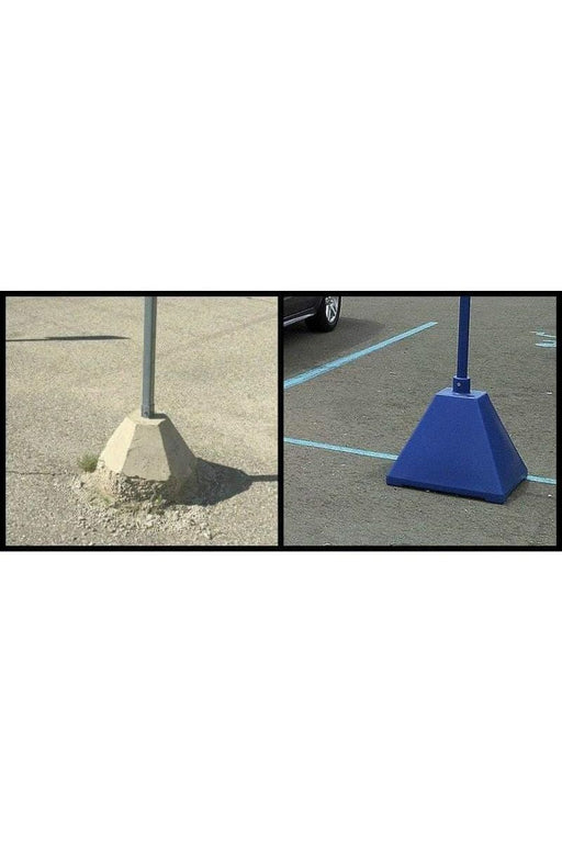  Octagon Sign Base- Bollard Canada