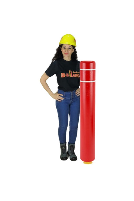 Bollard Cover Red - Bollard Canada
