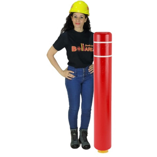 Bollard Cover Red - Bollard Canada