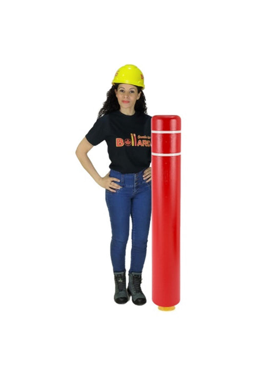 Bollard Cover Red - Bollard Canada